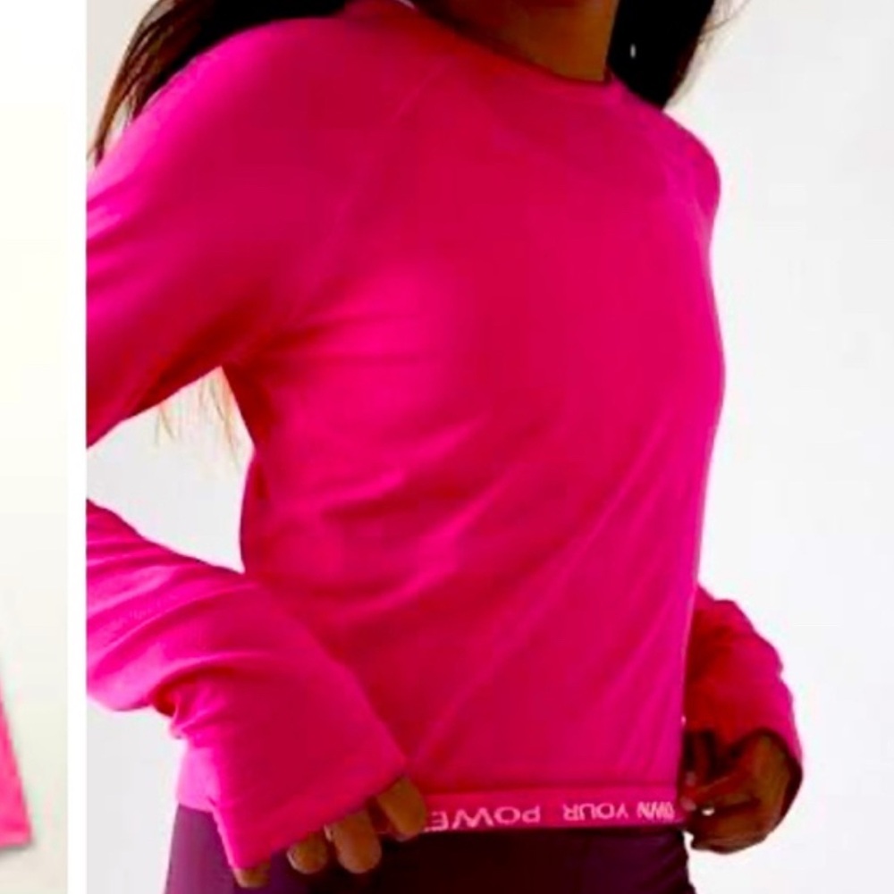 Athleta Girl Pink Power Up Top